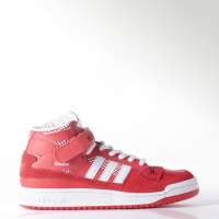 adidas forum mid vermelho