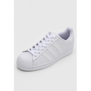 tênis adidas originals unissex superstar w branco